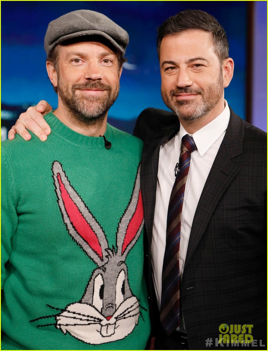Jason Sudeikis Talks Long Engagement to Olivia Wilde on 'Jimmy Kimmel
