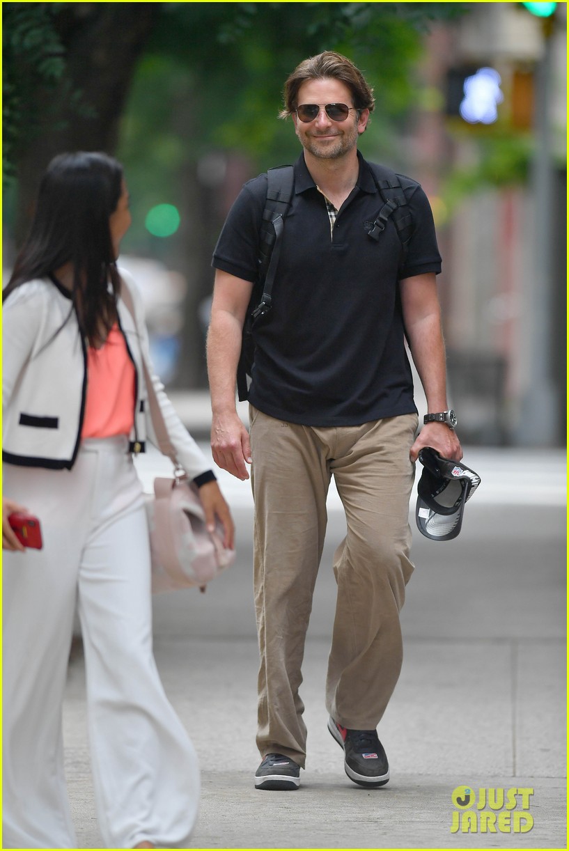 Bradley Cooper is All Smiles Stepping Out in NYC Photo 4311137