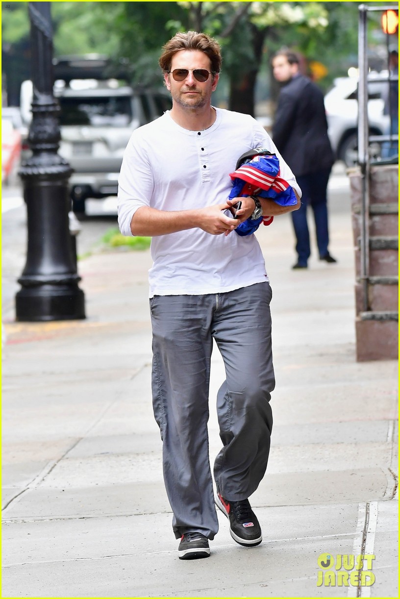 Bradley Cooper Visits Ex Irina Shayk at New York City Apartment Photo