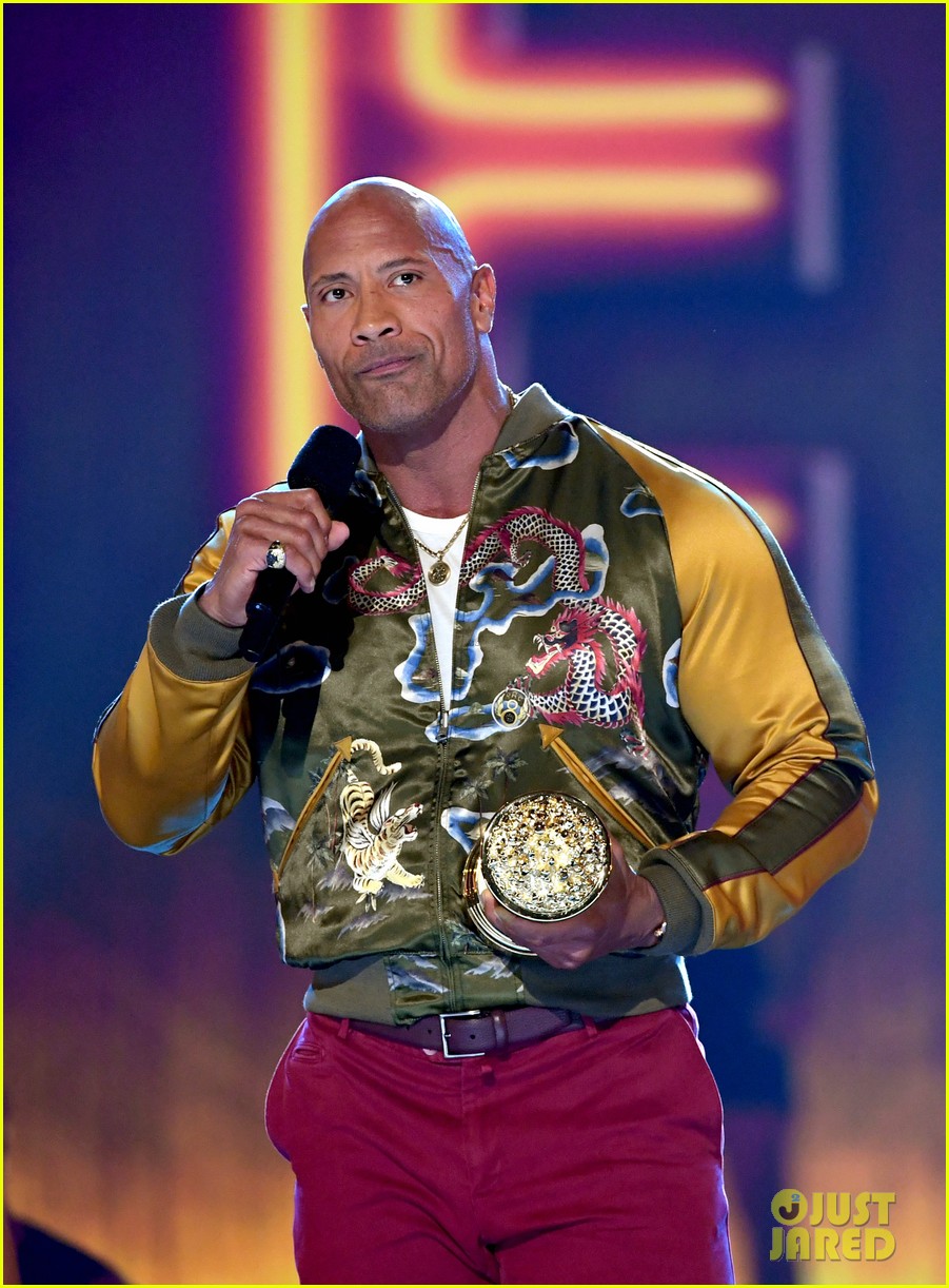 Photo dwayne johnson mtv awards acceptance speech 09 Photo 4311208
