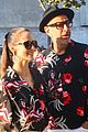 jeff goldblum wife emilie wearing matching outfits on date night 02