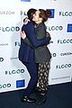 lena headey and ivanno jeremiah hug it out at the flood screening in london 05