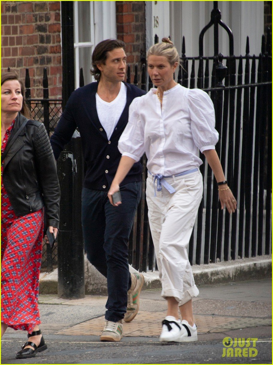 Paltrow & Husband Brad Falchuk Are Spending Time in London