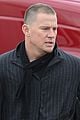 channing tatum gets into character while filming free guy 04