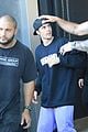 justin bieber gets hit in the head while being escorted from gym 03