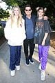 charlie sheen with daughters at billie eilish concert 03