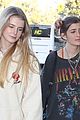 charlie sheen with daughters at billie eilish concert 04