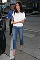 courteney cox meets up with friends for dinner 05