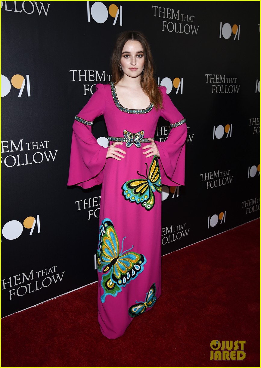 Kaitlyn Dever & Alice Englert Premiere 'Them That Follow' in L.A