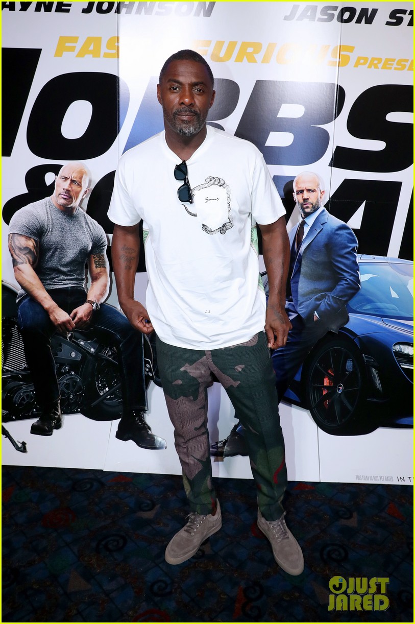 Idris Elba Tells Colbert 'Hobbs & Shaw' CoStars Teased Him for