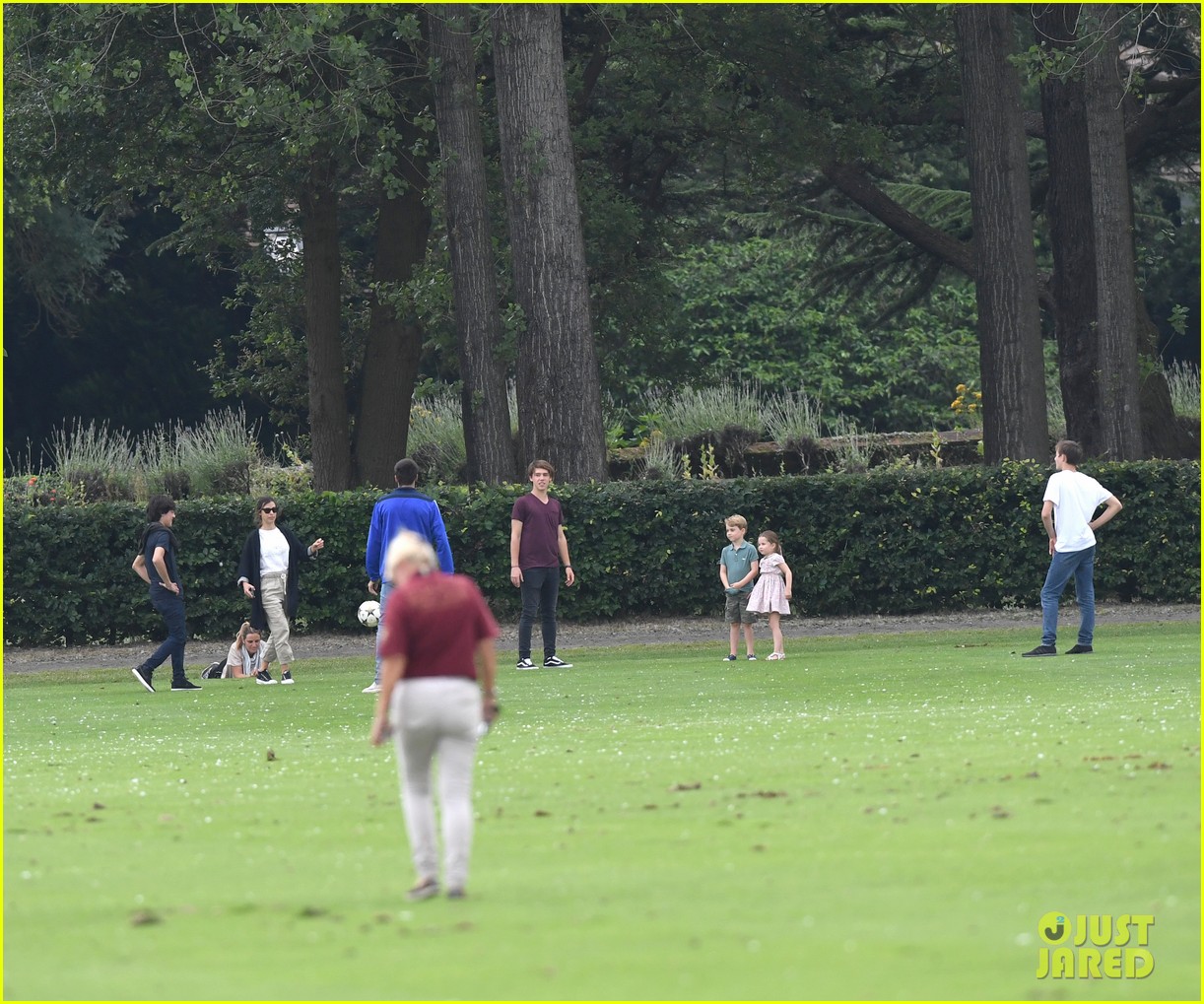 Full Sized Photo Of Prince George Princess Charlotte Play During Polo Full Sized Photo Of Prince George Princess Charlotte Play During Polo