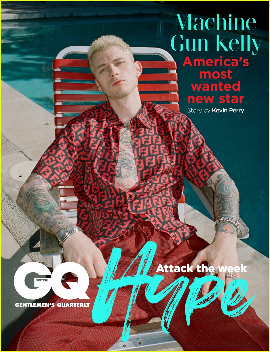 Photo machine gun kelly gq hype 01 Photo 4325179 Just Jared
