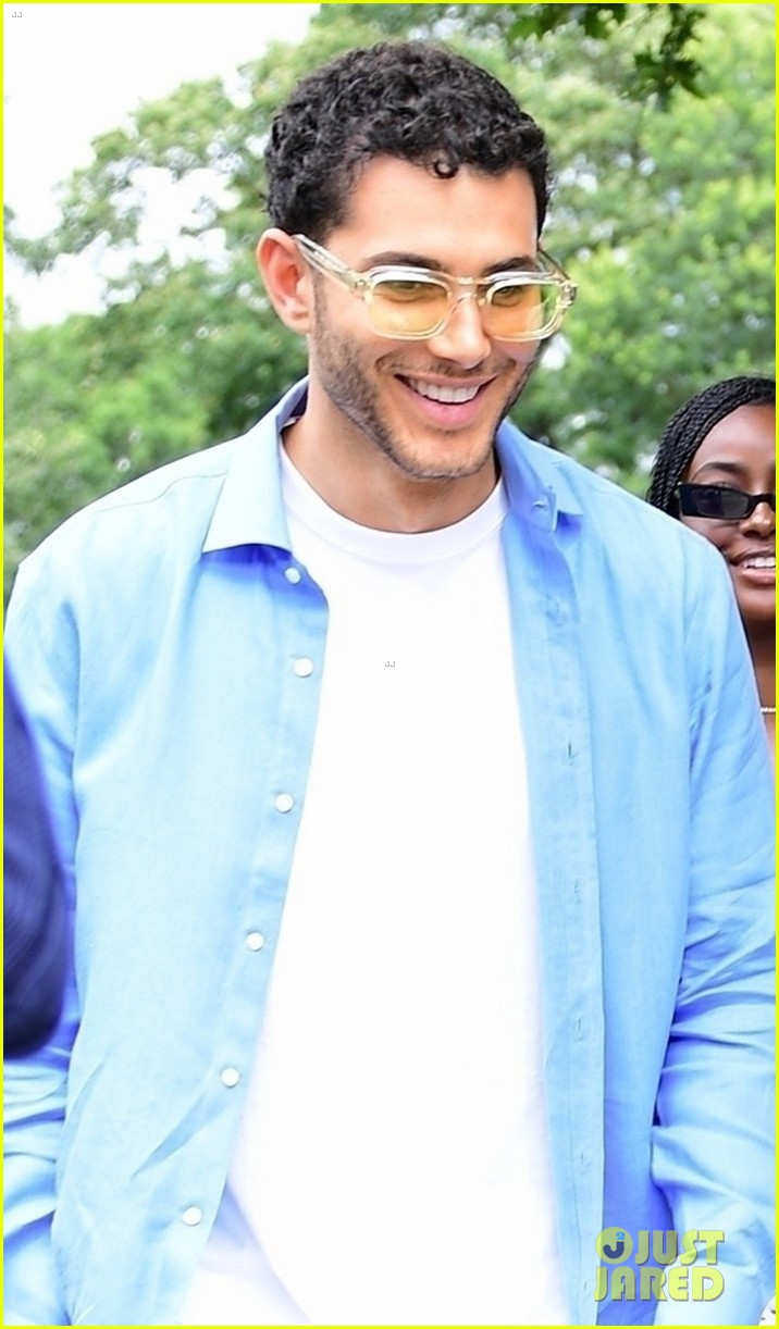 Kendall Jenner & Fai Khadra Wear Matching Outfits To Wimbledon Final