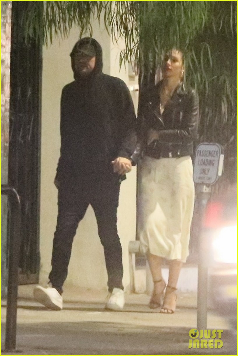 Leonardo DiCaprio & Camila Morrone Hold Hands on Date Night: Photo
