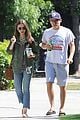 lily collins kevin zegers lunch meetup pics 01