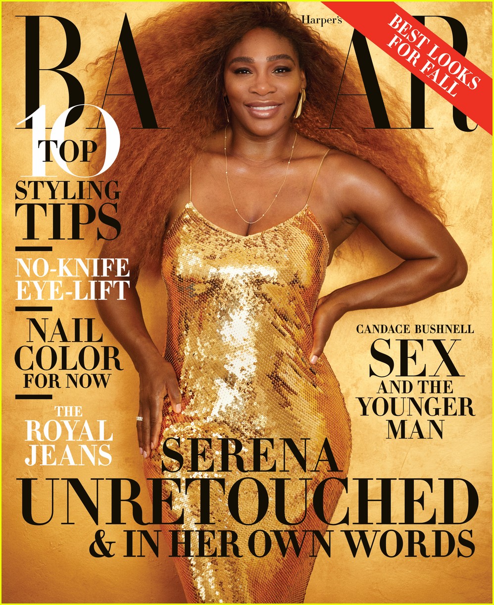 Serena Williams Poses in Unretouched Photo Shoot & Reveals Her Apology