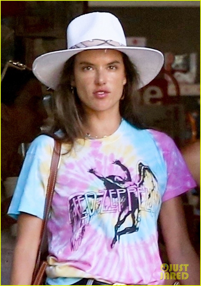 Alessandra Ambrosio & Boyfriend Nicolo Oddi Do Some Shopping in Malibu