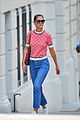 katie holmes enjoys the sunny weather in nyc 01