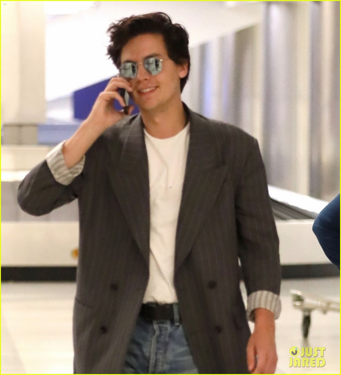Cole Sprouse Goes Solo at the Airport on His 27th Birthday: Photo
