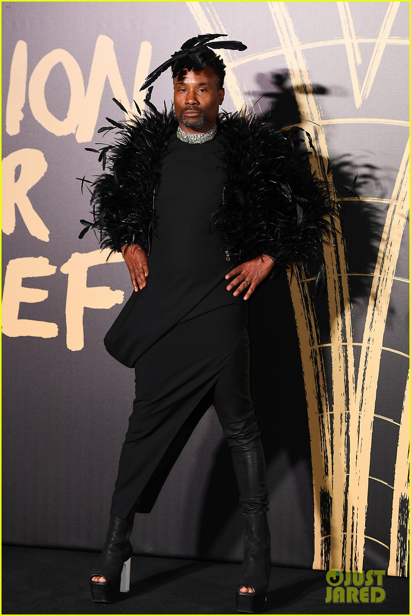 Luke Evans, Billy Porter, & More Step Out for Naomi Campbell's Fashion for Relief 2019! Photo