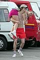 timothee chalamet lily rose depp pda in italy 01