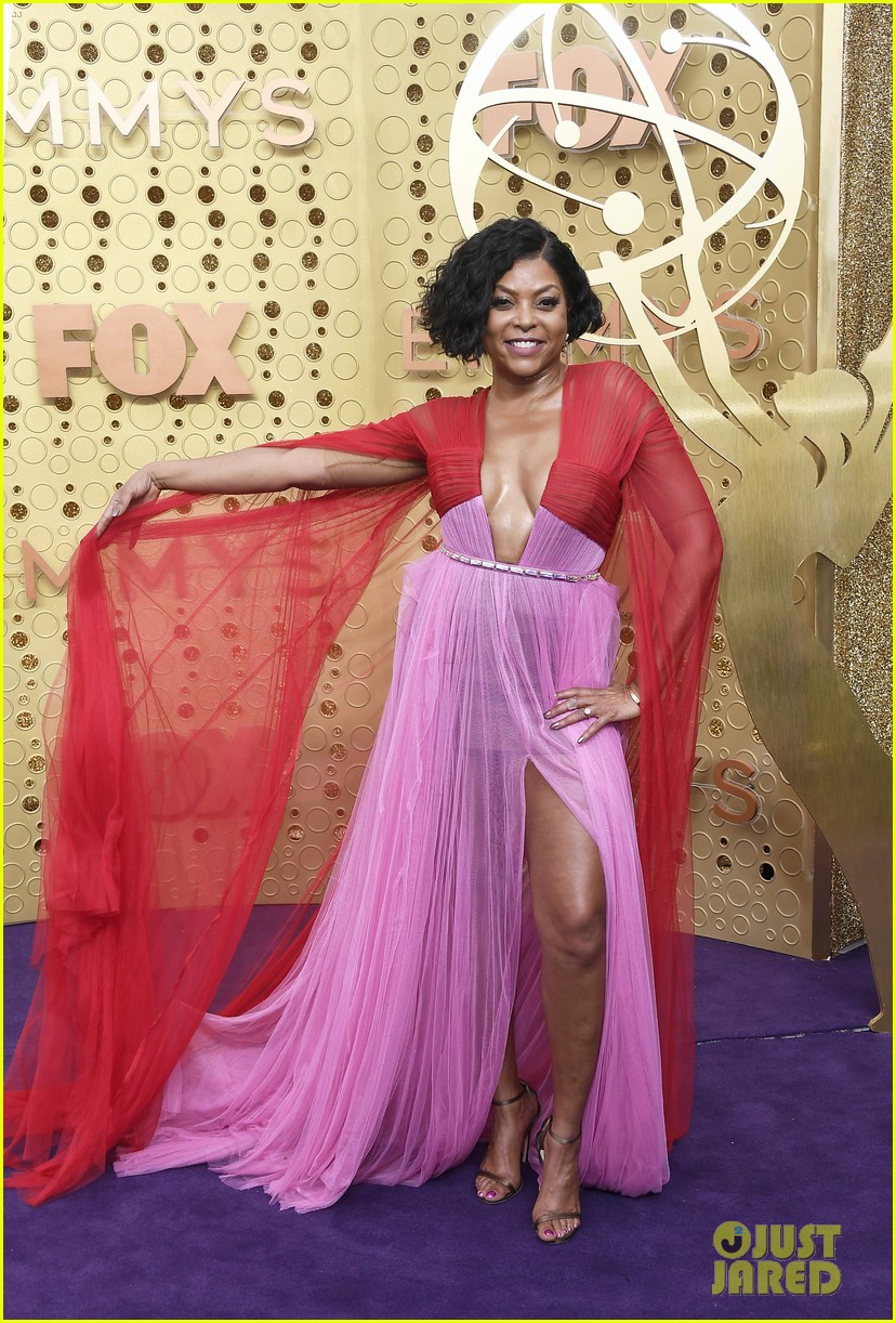 Kerry Washington & Taraji P. Henson Work the Emmys 2019 Red Carpet
