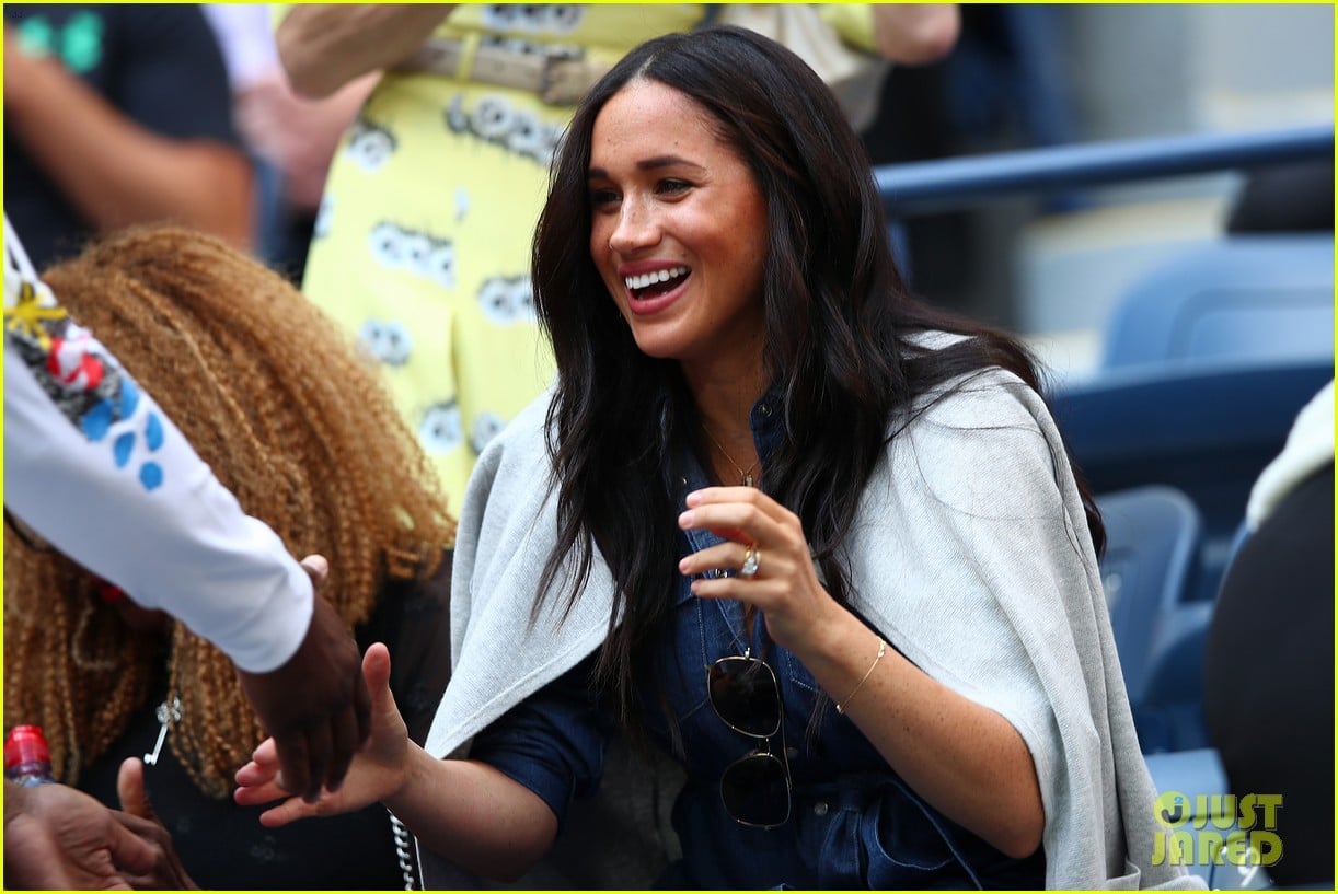 Meghan Markle Is Sitting in Serena Williams' Box at U.S. Open Final(02)