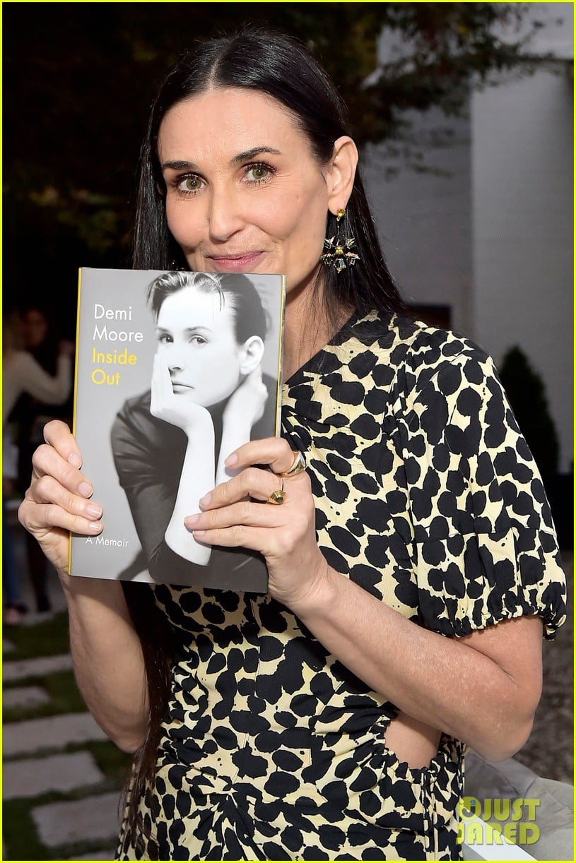 demi moore had the support of kids ex husband bruce willis inside out book launch 064359603