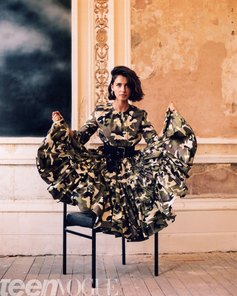 Naomi Scott Reveals Struggles With Eczema in 'Teen Vogue's September