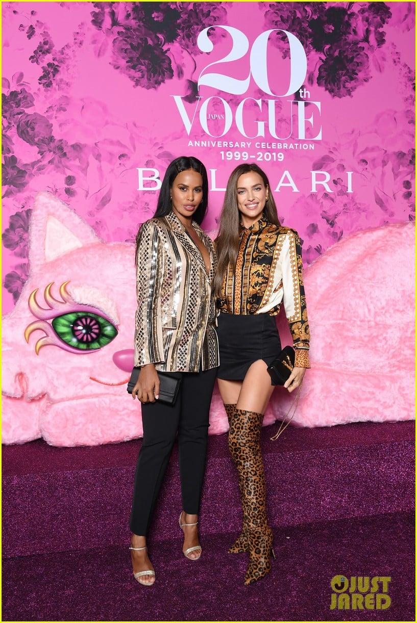 Priyanka Chopra, Irina Shayk & Sabrina Dhowre Step Out for 'Vogue Japan