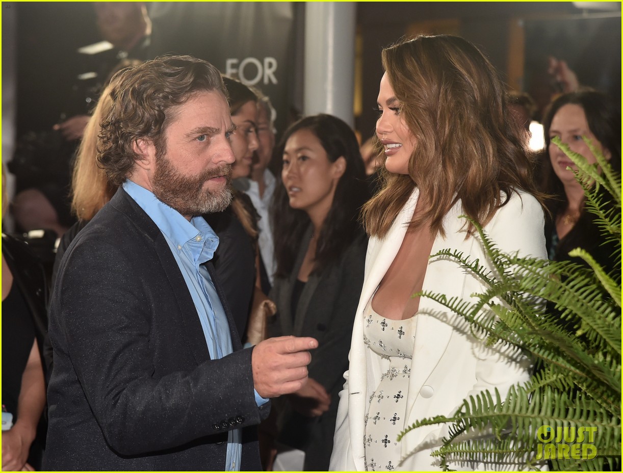 Zach Galifianakis, Chrissy Teigen, & John Legend Premiere Netflix's