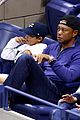 tiger woods cheers on rafael nadal at us open with kids 03
