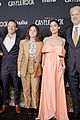 lizzy caplan gets support from hubby tom riley at castle rock season two premiere 02
