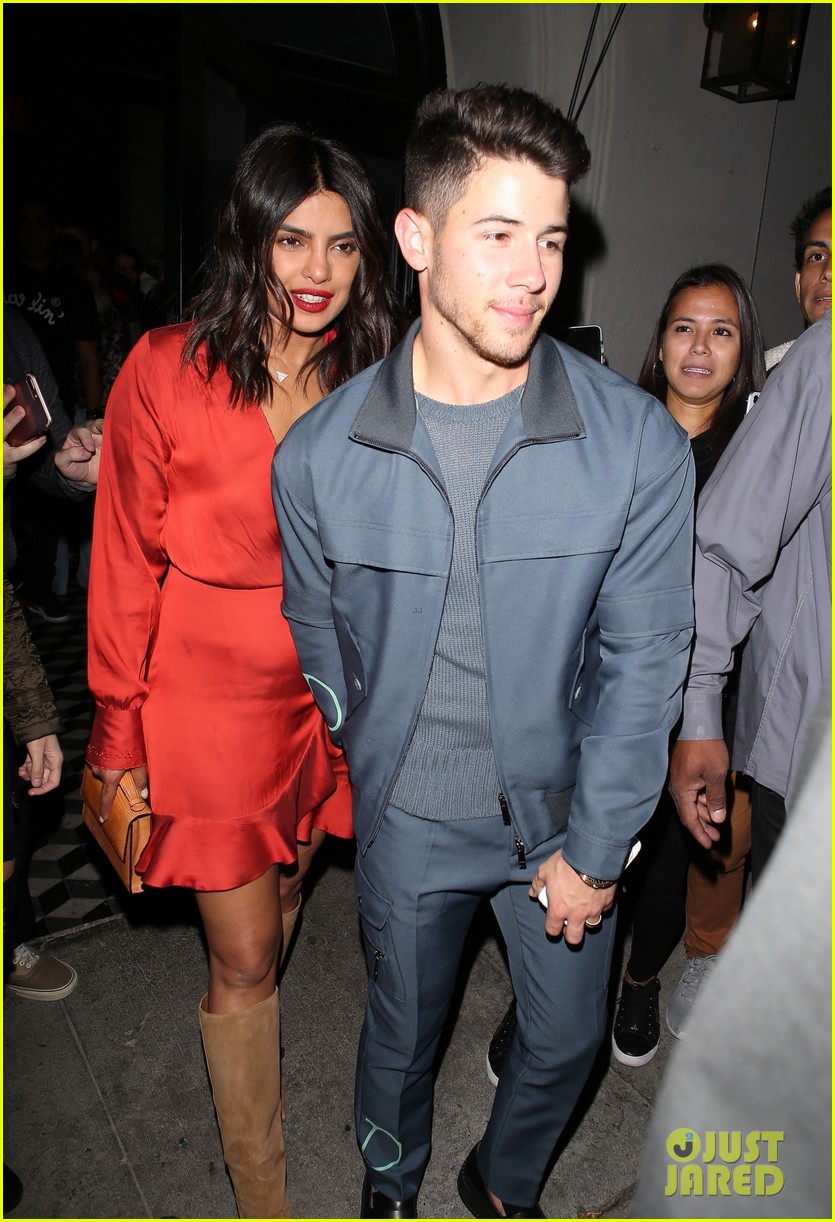 Nick Jonas & Priyanka Chopra Head To Dinner After Jonas Brothers
