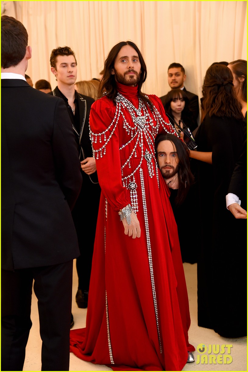 Jared Leto Thinks His Met Gala Head Was Stolen Photo 4368011 Jared