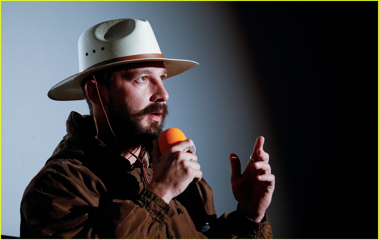 Shia LaBeouf & Alma Har'el Attend 'Honey Boy' Premiere at Mill Valley