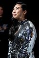 awkwafina gives off disco ball vibes at mptf event with lizzy caplan 03
