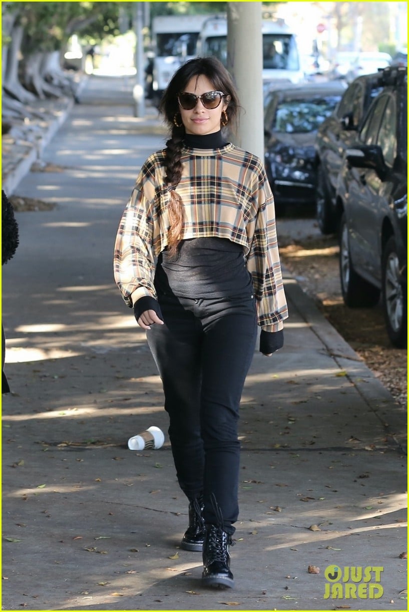 Camila Cabello FaceTimes Boyfriend Shawn Mendes During Afternoon Outing