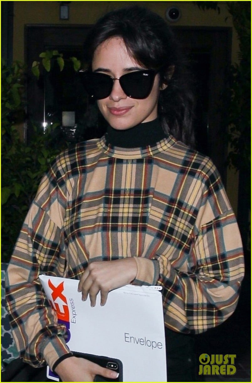 Camila Cabello FaceTimes Boyfriend Shawn Mendes During Afternoon Outing