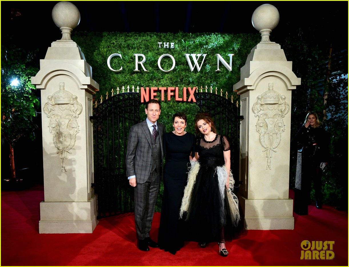 Olivia Colman & Helena Bonham Carter Celebrate 'The Crown' Season Three