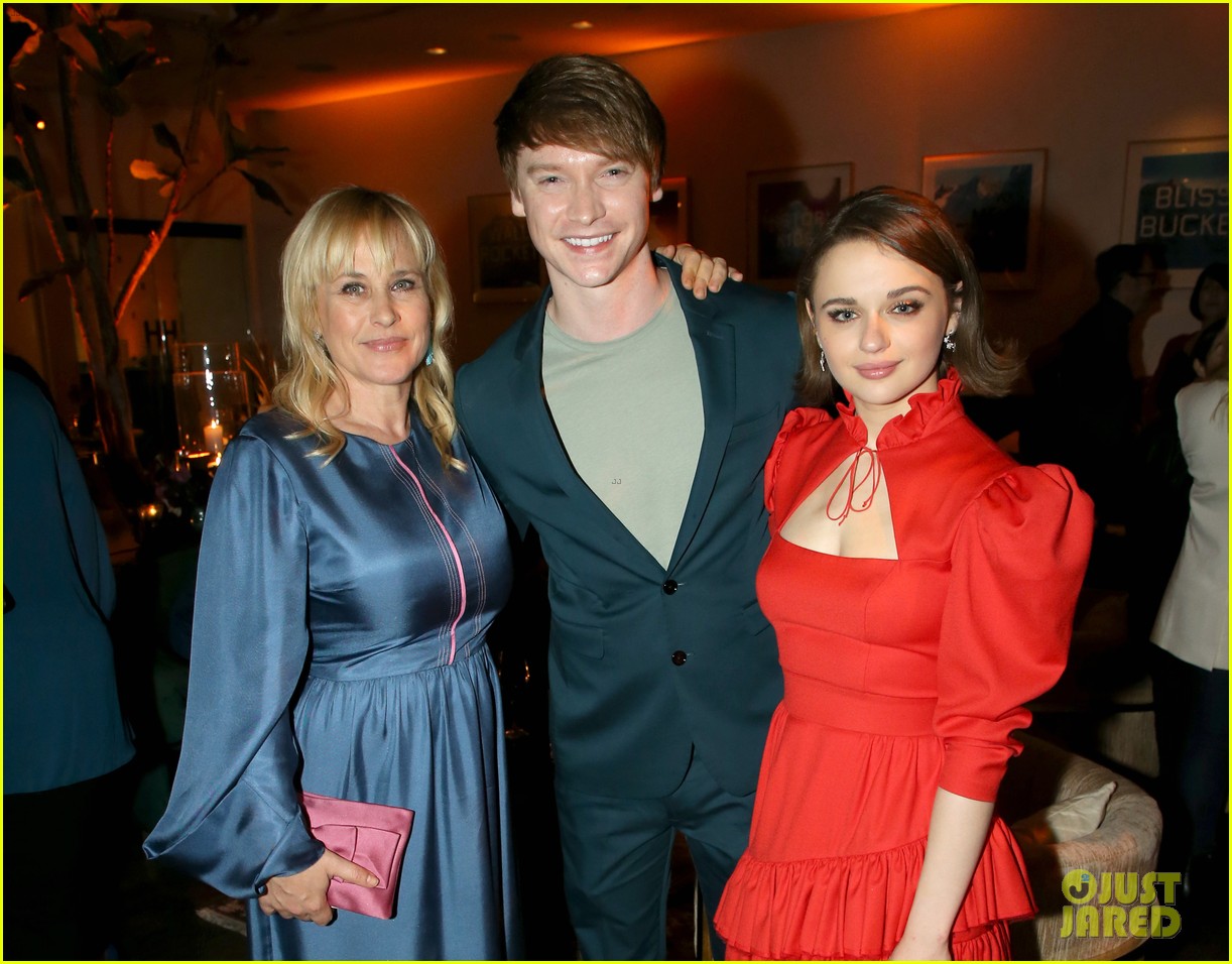 Joey King Celebrates at Hulu's Holiday Party with 'The Act' CoStars