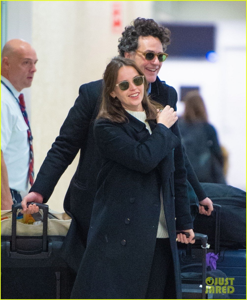 Felicity Jones & Husband Charles Guard Make Rare Public Appearance at