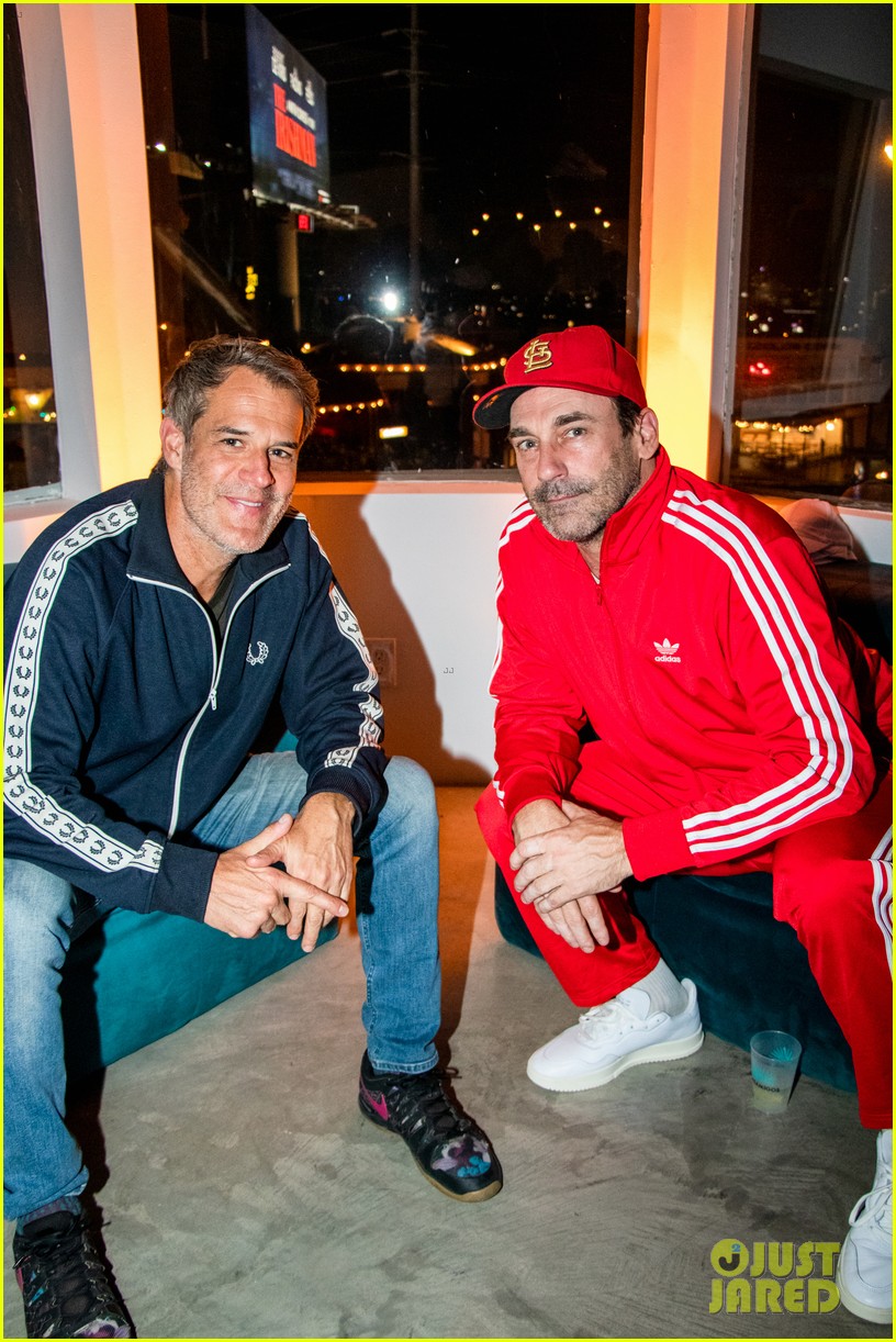 Glen Powell&rsquo;s Friends All Wore Tracksuits to His Birthday Party!: Photo