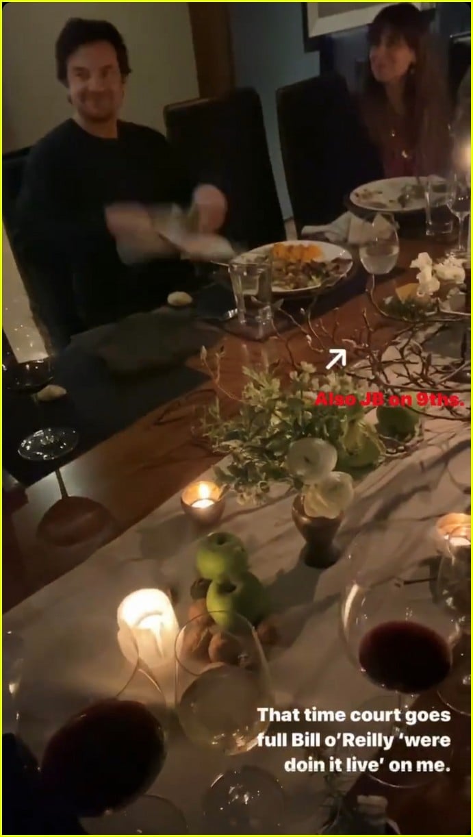 Justin Theroux Was at Jennifer Aniston's Friendsgiving This Year