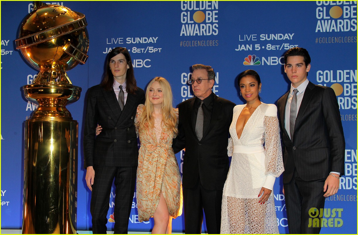 Dakota Fanning, Tim Allen & Susan Kelechi Watson Announce Golden Globes(02)