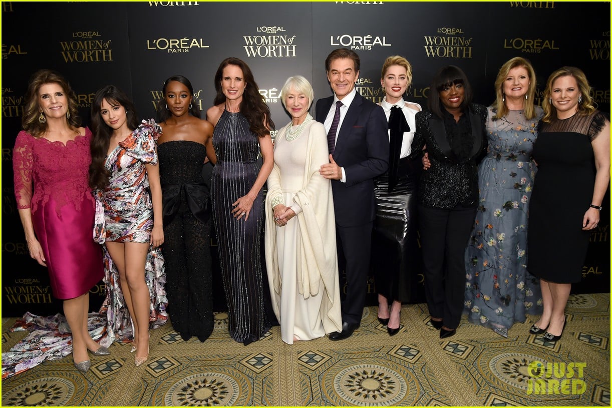 Photo: amber heard camila cabello viola davis loreal paris women of