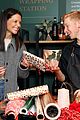 katie holmes brings holiday cheer at frederick wildman wines wrappy hour 11