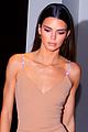 kenall jenner goes sultry flesh colored dress night out 04