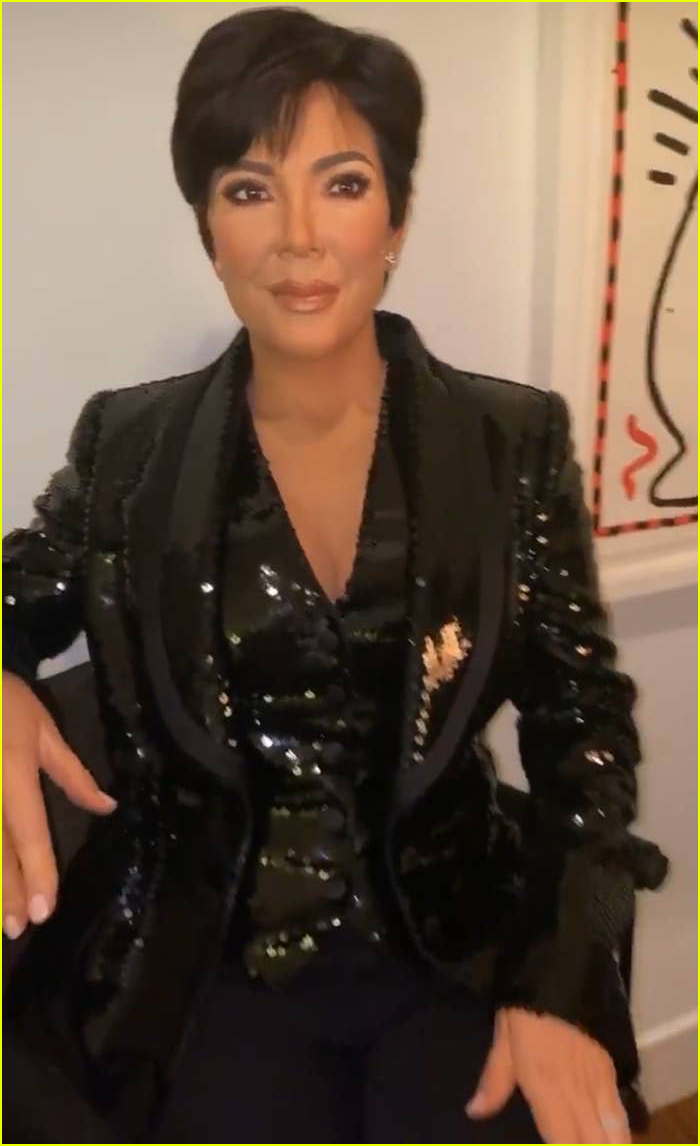 Kris Jenner Has LifeSized Wax Figure of Herself Displayed in Her