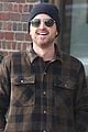 aaron paul all smiles during day out with wife lauren 02